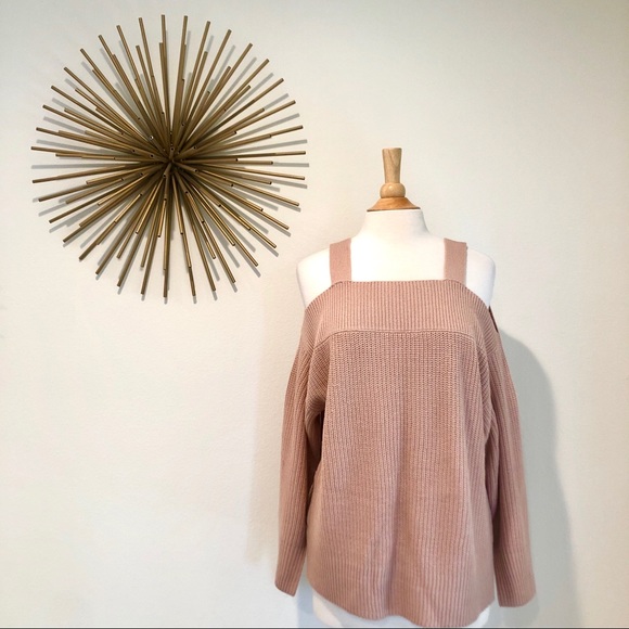 Sanctuary Open Shoulder Sweater Size M - Picture 2 of 7